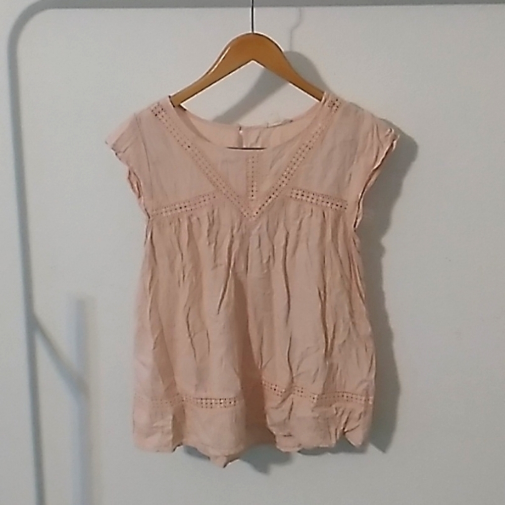 Artisan Crafted, size small, color blush